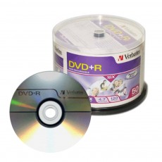 버바팀 공시디 공CD 공DVD verbatim DVD+R 4.7GB [케익/50장]